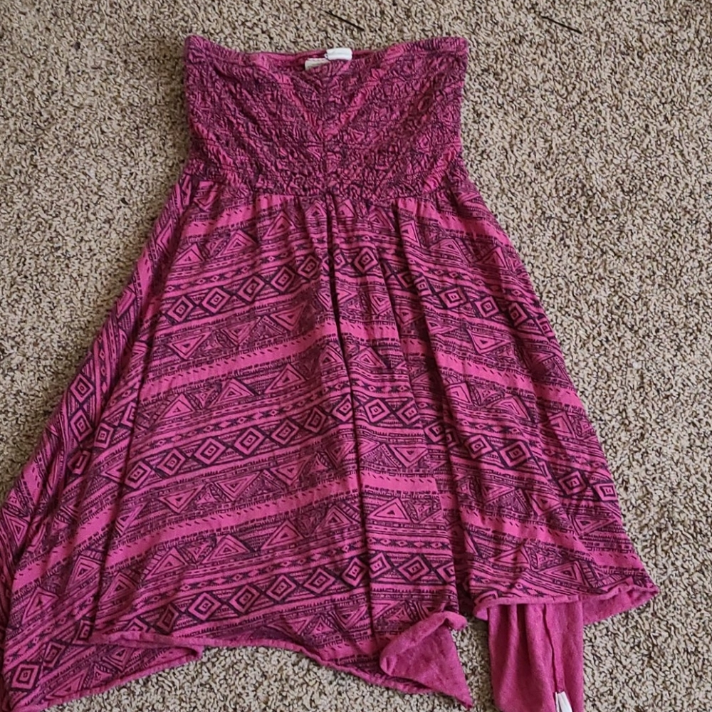 Billabong tribal strapless sundress - Picture 1 of 3